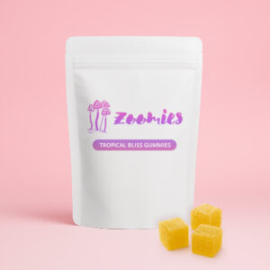 Tropical Bliss – 500mg Vegan Gummies - 10 pcs