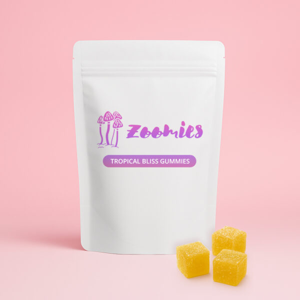 Tropical Bliss – 500mg Vegan Gummies